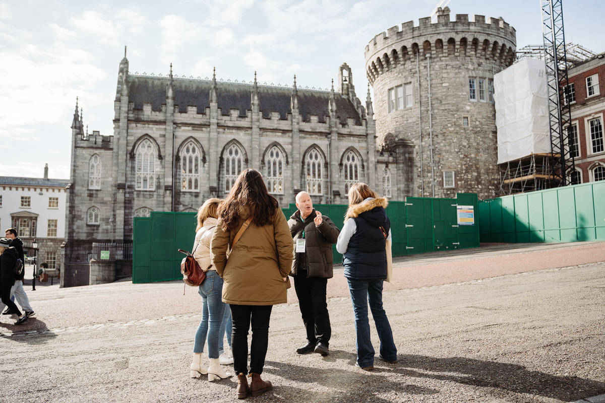 Lots of fascinating stories to tell at Dublin Castle.