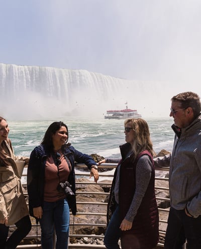 Niagara Falls Guided Tour from High & Low: Skylon Tower & Journey Behind the Falls 