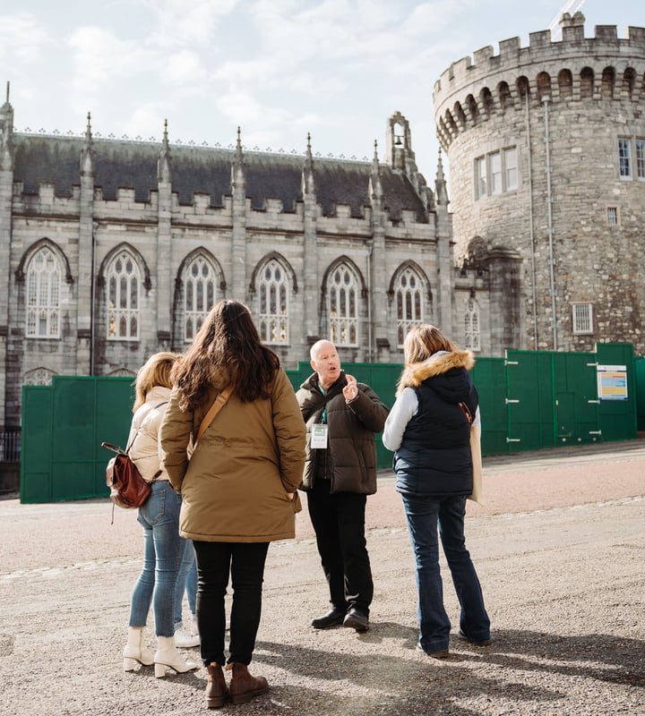 Lots of fascinating stories to tell at Dublin Castle.