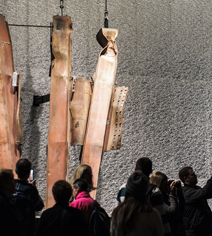 The 911 Museum on our Statue of Liberty & 911 Memorial Tour